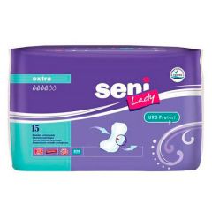 Прокладки урологические для женщин SENI LADY Extra, 4 капли, 15 шт